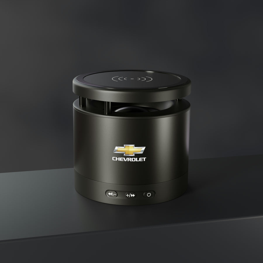 Chevrolet Metal Bluetooth Speaker and Wireless Charging Pad™