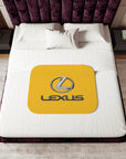 Yellow Lexus Sherpa Blanket™