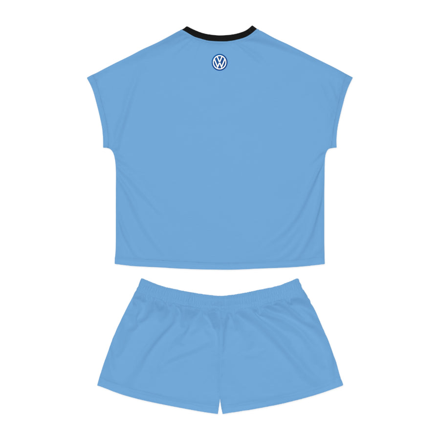 Women's Light Blue Volkswagen Short Pajama Set™