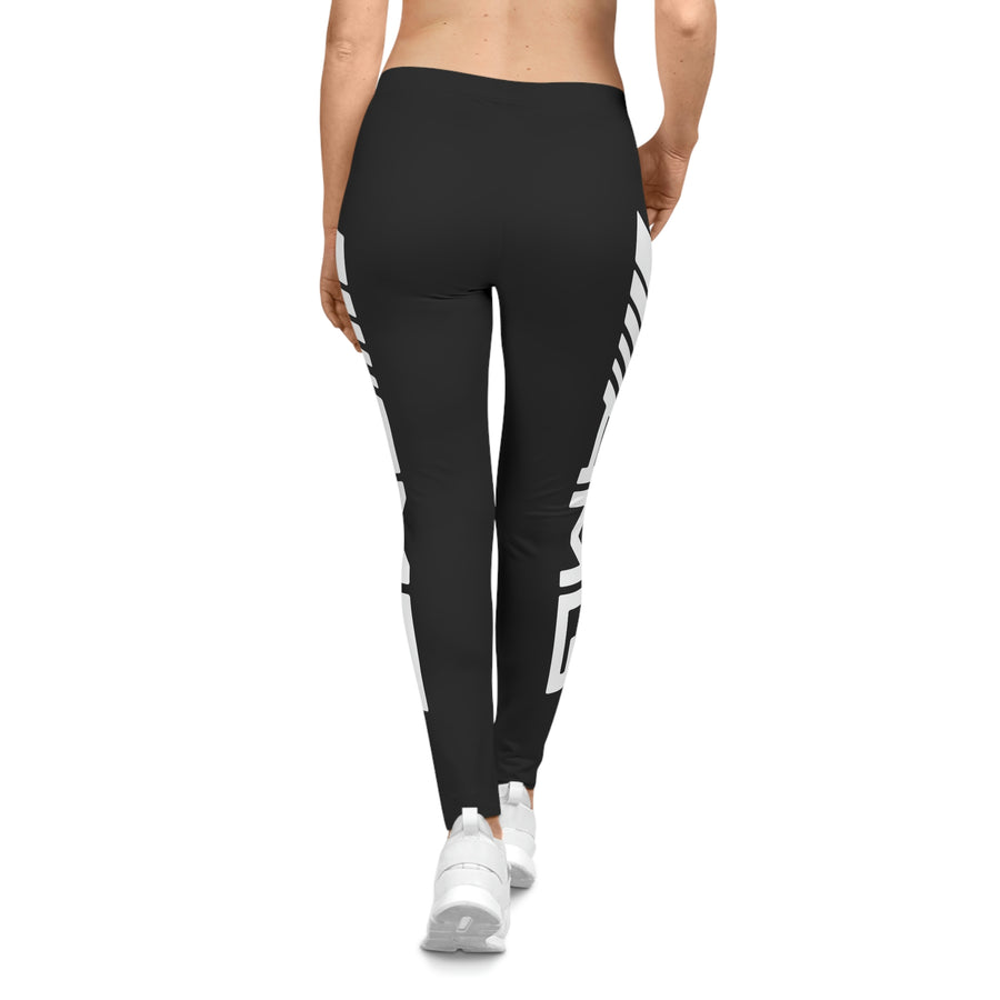 Women's Black Mercedes Casual Leggings™