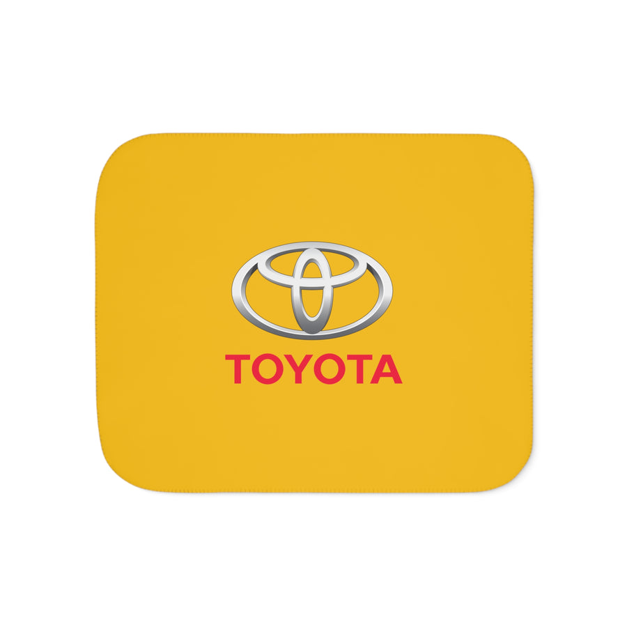 Yellow Toyota Sherpa Blanket™