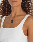 Black Oval Dodge Necklace™