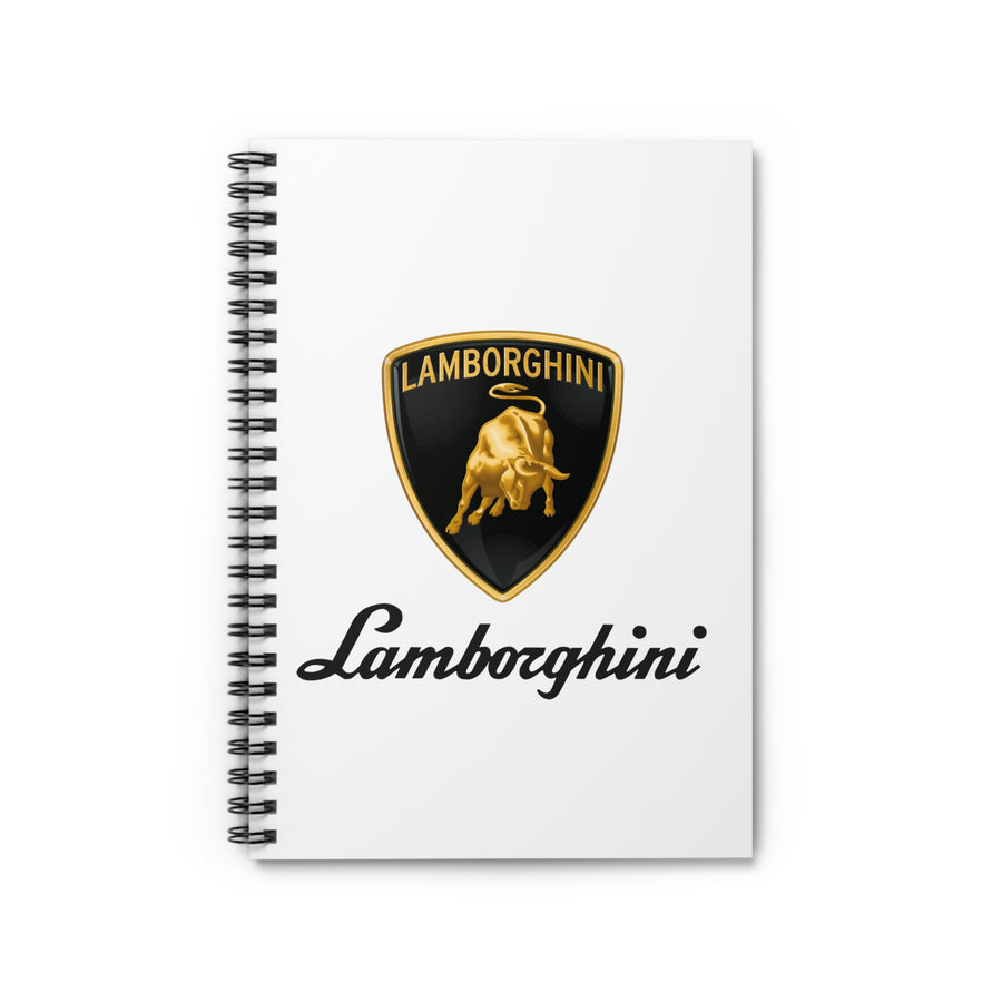 Lamborghini Spiral Notebook - Ruled Line™