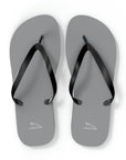 Unisex Grey Jaguar Flip Flops™