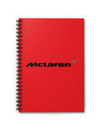 Red McLaren Spiral Notebook - Ruled Line™