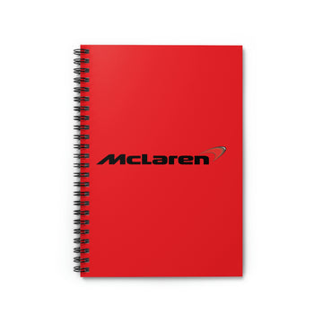 Red McLaren Spiral Notebook - Ruled Line™