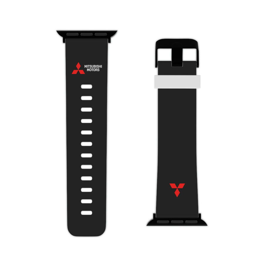 Black Mitsubishi Watch Band for Apple Watch™