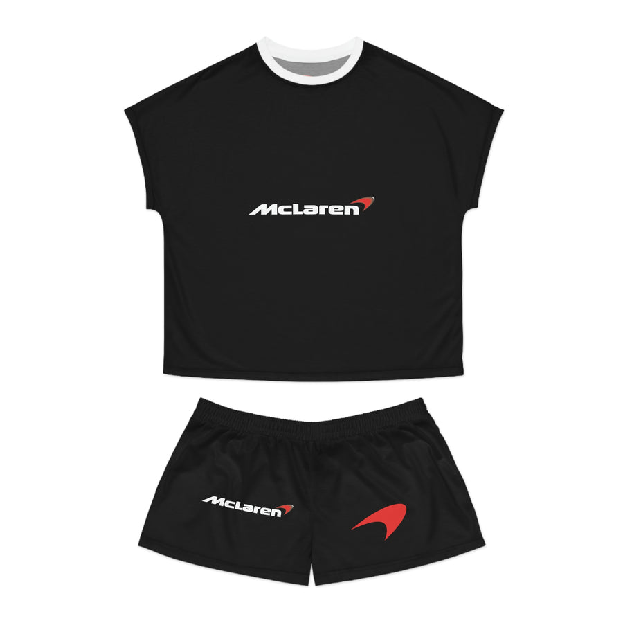 Women's Black McLaren Short Pajama Set™