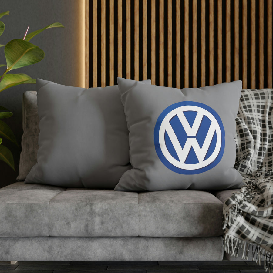 Grey Volkswagen Spun Polyester pillowcase™