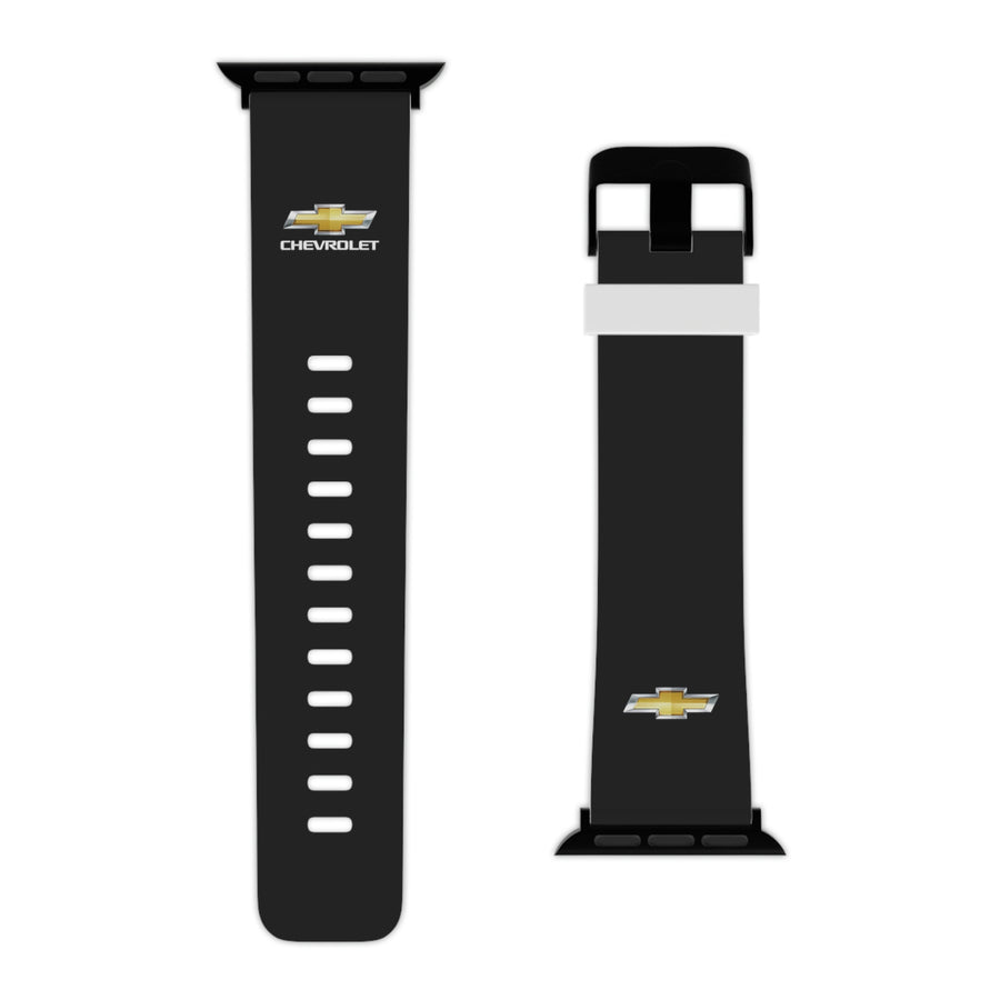 Black Chevrolet Watch Band for Apple Watch™