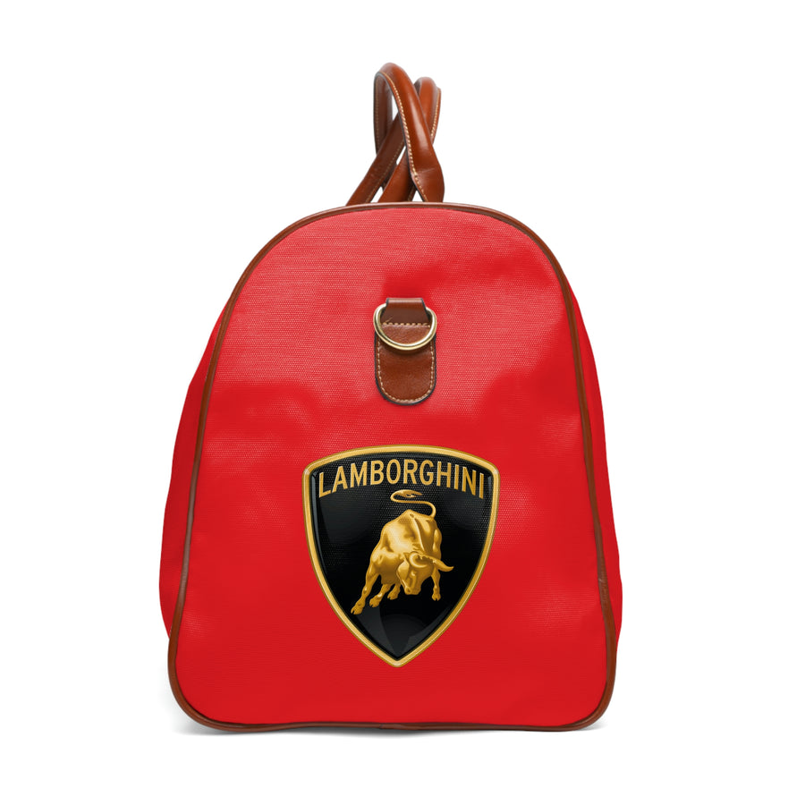 Red Lamborghini Waterproof Travel Bag™