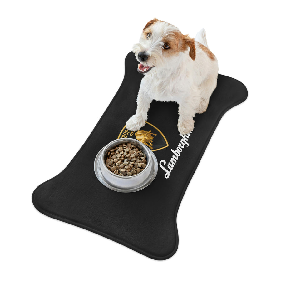 Black Lamborghini Pet Feeding Mats™