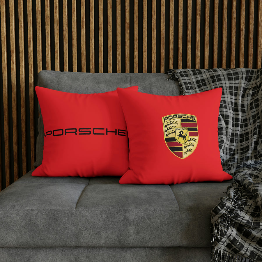 Red Porsche Spun Polyester Pillowcase™