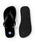 Unisex Black Volkswagen Flip Flops™