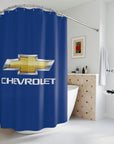 Dark Blue Chevrolet Shower Curtain™
