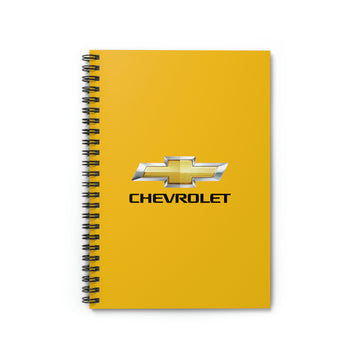 Yellow Chevrolet Spiral Notebook - Ruled Line™
