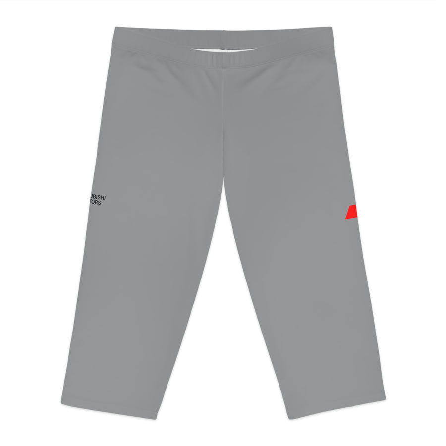 Women's Grey Mitsubishi Capri Leggings™