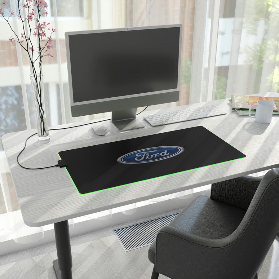 Black Ford LED Gaming Mouse Pad™