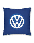 Dark Blue Volkswagen Spun Polyester pillowcase™