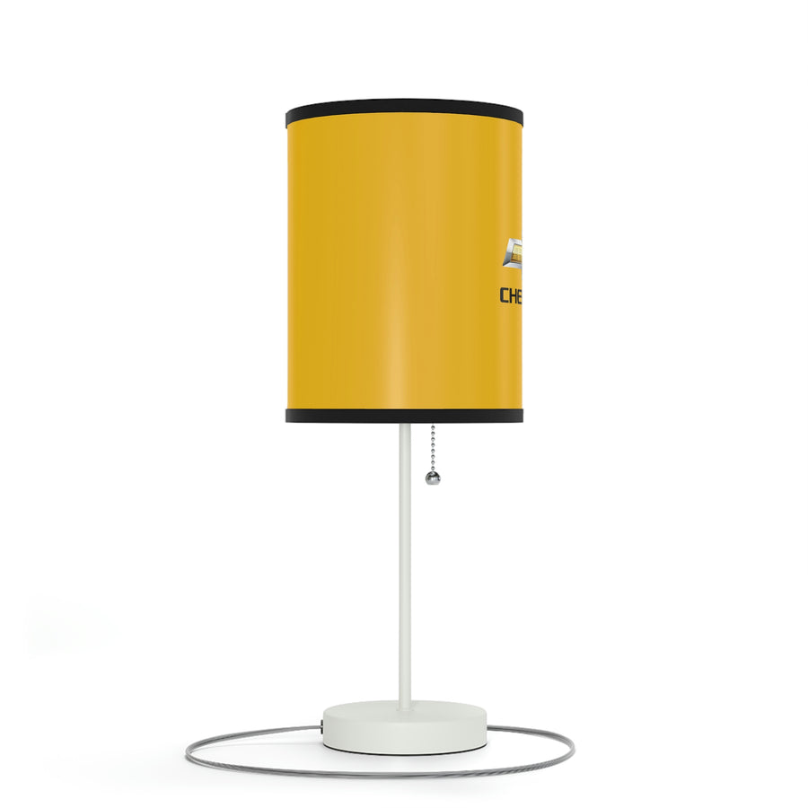 Yellow Chevrolet Lamp on a Stand, US|CA plug™