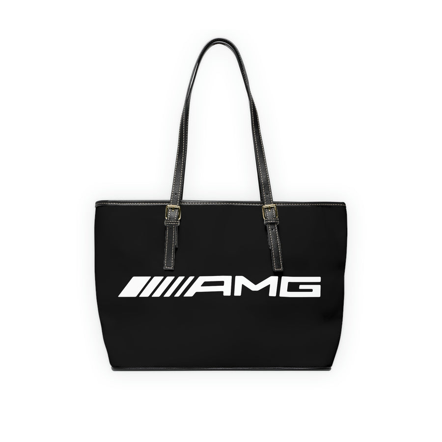 Black Mercedes Leather Shoulder Bag™