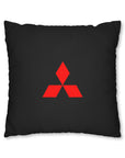 Black Mitsubishi Spun Polyester pillowcase™