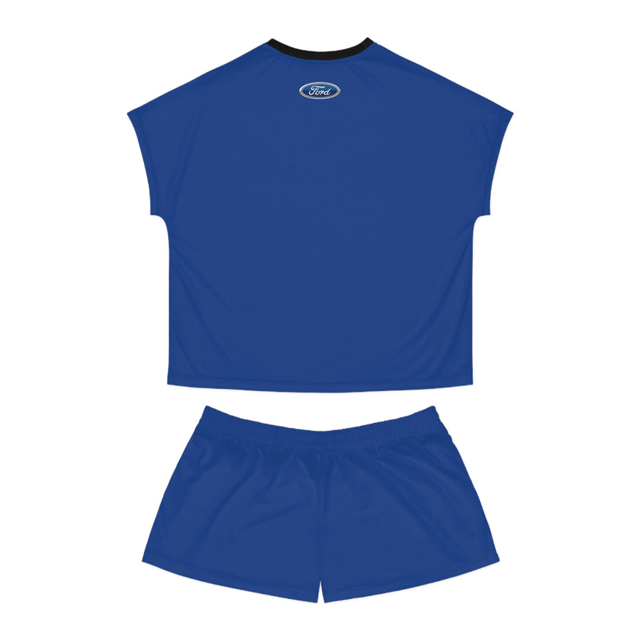 Women's Dark Blue Ford Short Pajama Set™