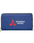 Dark Blue Mitsubishi Zipper Wallet™