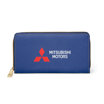 Dark Blue Mitsubishi Zipper Wallet™