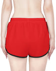 Women's Red Mclaren Relaxed Shorts™
