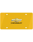 Yellow Chevrolet License Plate™