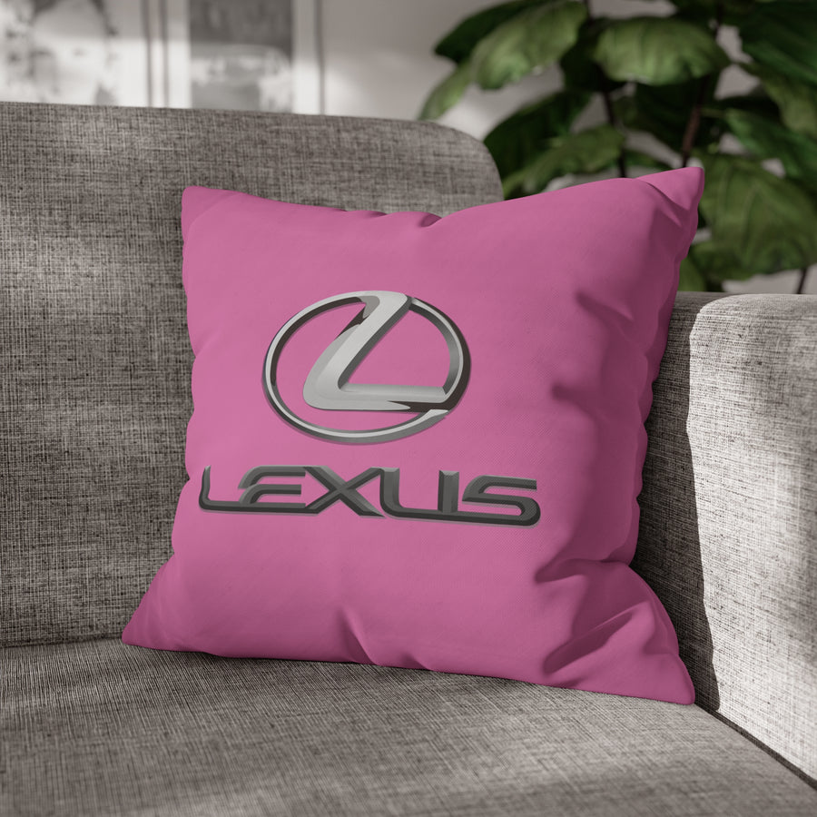 Light Pink Lexus Spun Polyester pillowcase™