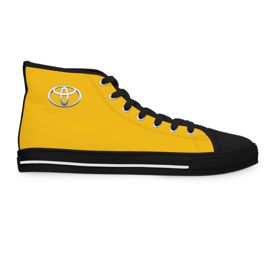 Women's Yellow Toyota High Top Sneakers™