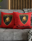 Red Lamborghini Spun Polyester pillowcase™