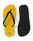 Unisex Yellow Chevrolet Flip Flops™
