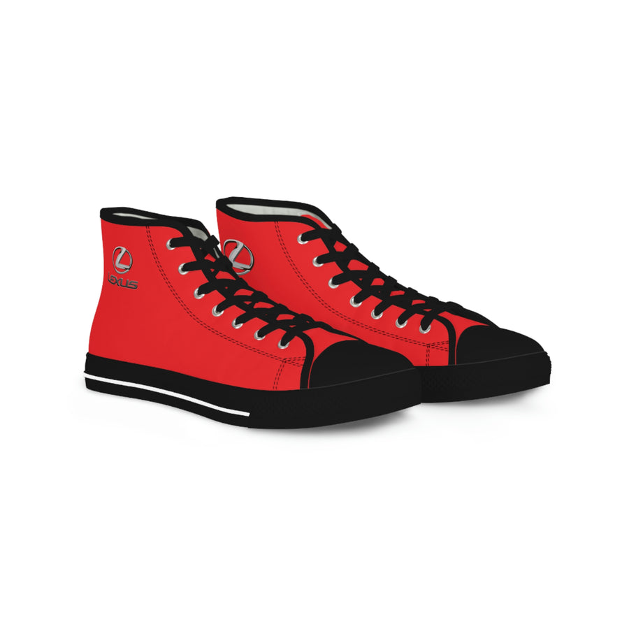 Men's Red Lexus High Top Sneakers™