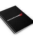 Black Dodge Spiral Notebook™