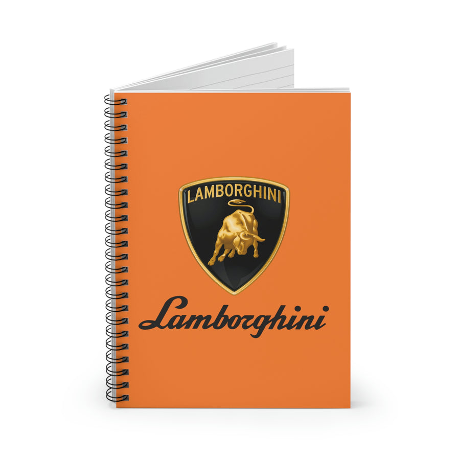 Crusta Lamborghini Spiral Notebook - Ruled Line™