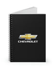 Black Chevrolet Spiral Notebook - Ruled Line™