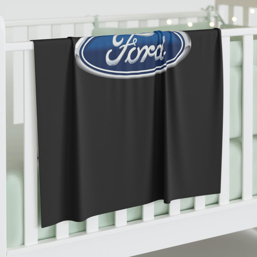 Black Ford Baby Swaddle Blanket™