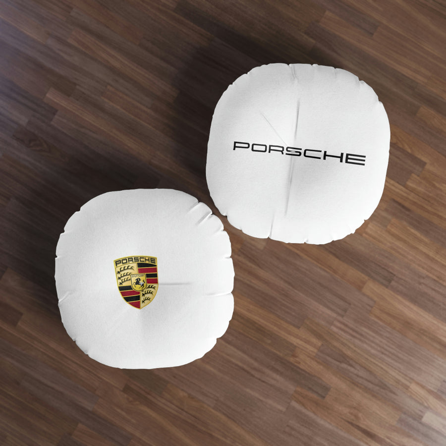 Porsche Tufted Floor Pillow, Round™