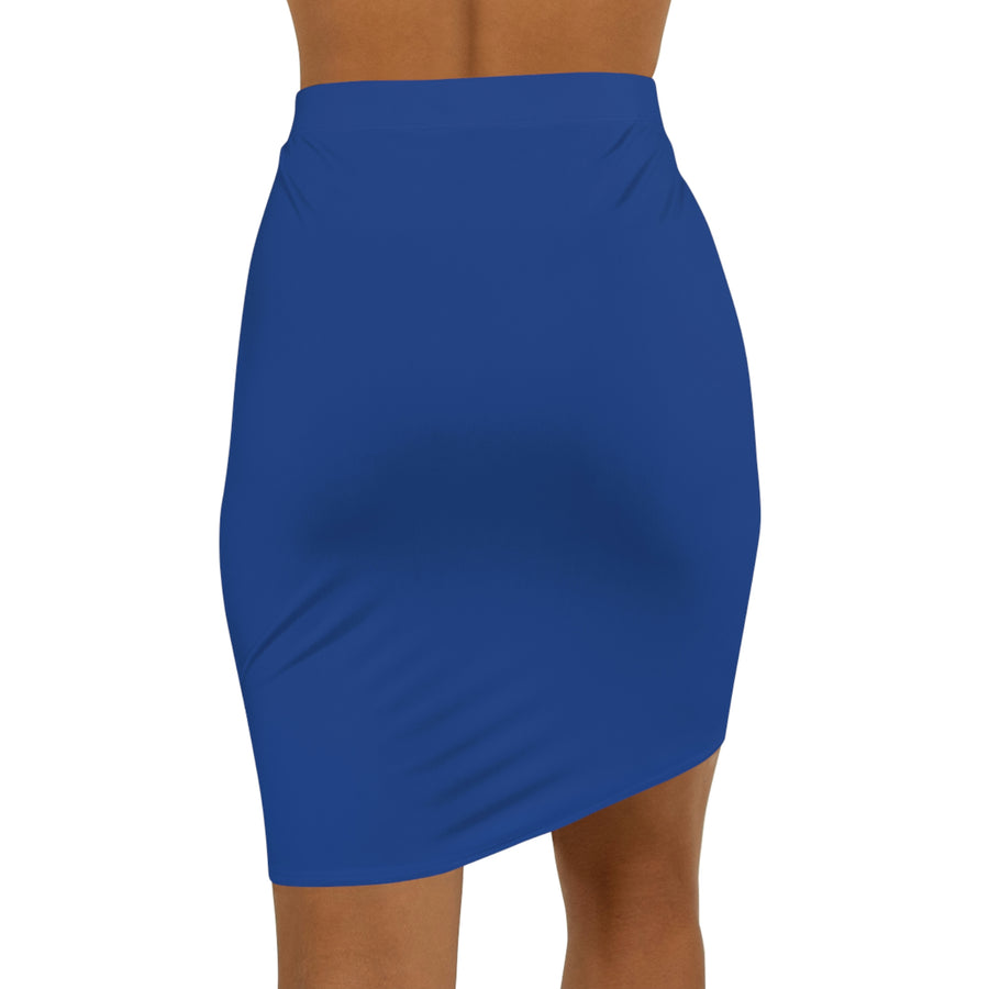 Women's Dark Blue Mitsubishi Mini Skirt™