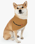 Brown McLaren Pet Bandana Collar™