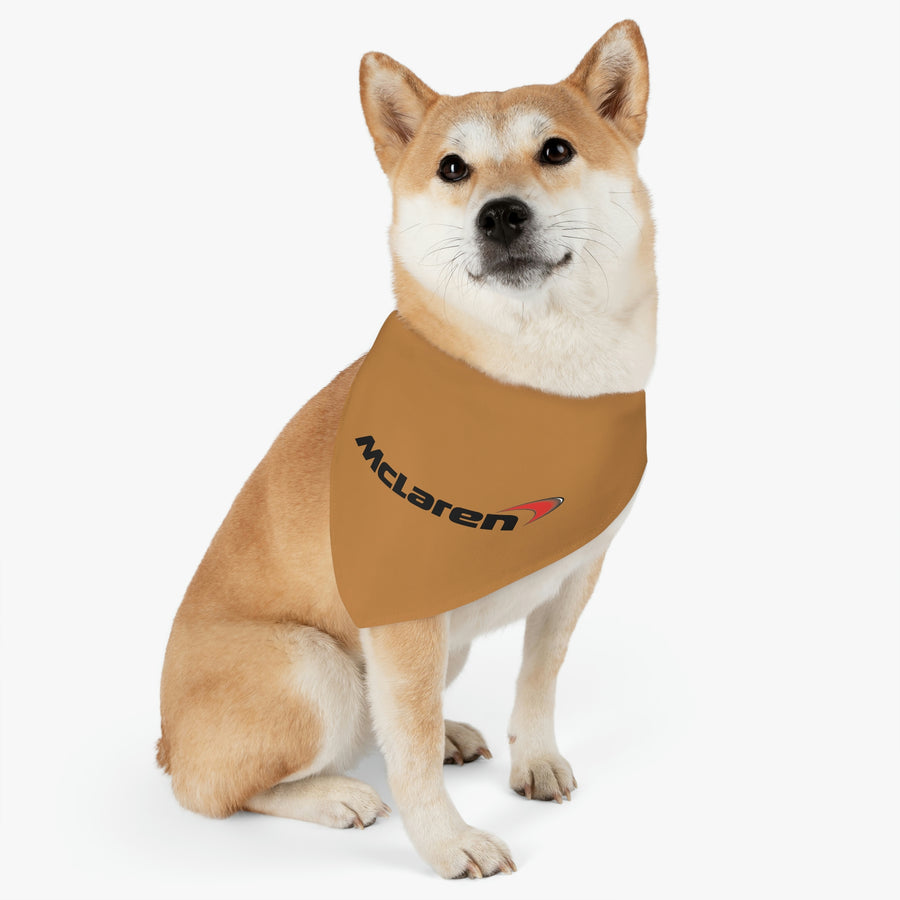 Brown McLaren Pet Bandana Collar™