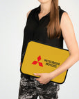 Yellow Mitsubishi Laptop Sleeve™