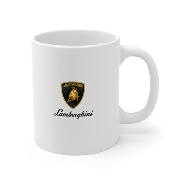 Lamborghini White Mug™