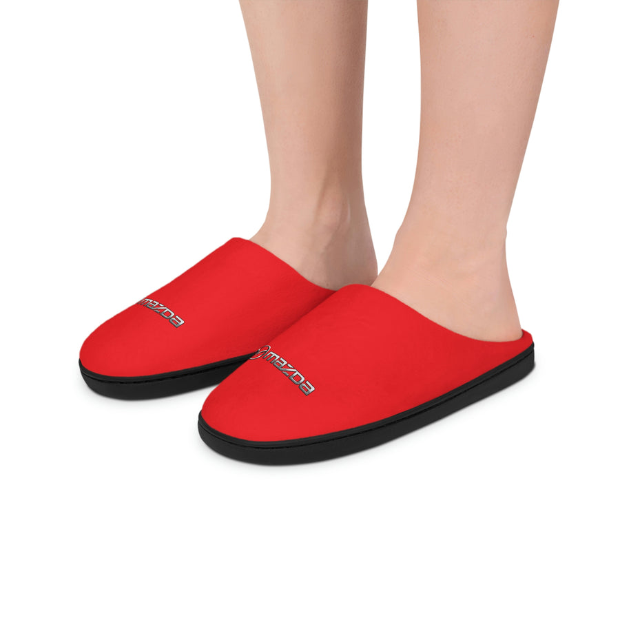 Unisex Red Mazda Indoor Slippers™