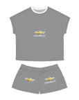 Women's Grey Chevrolet Short Pajama Set™