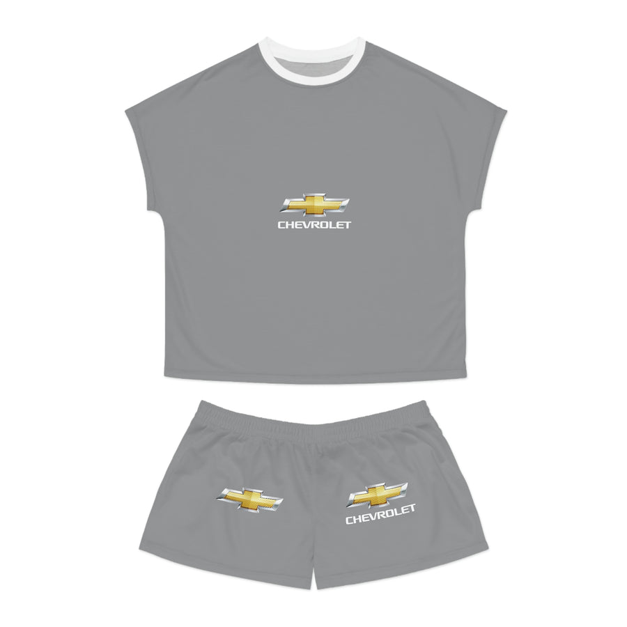 Women's Grey Chevrolet Short Pajama Set™
