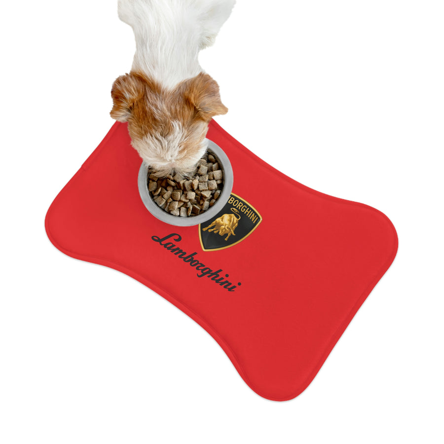 Red Lamborghini Pet Feeding Mats™